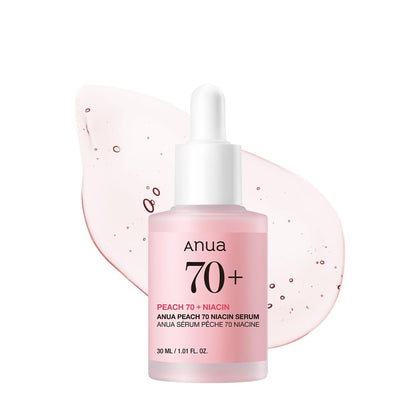 fermented peach water (peachnia) for even moisture distribution and clear complexion