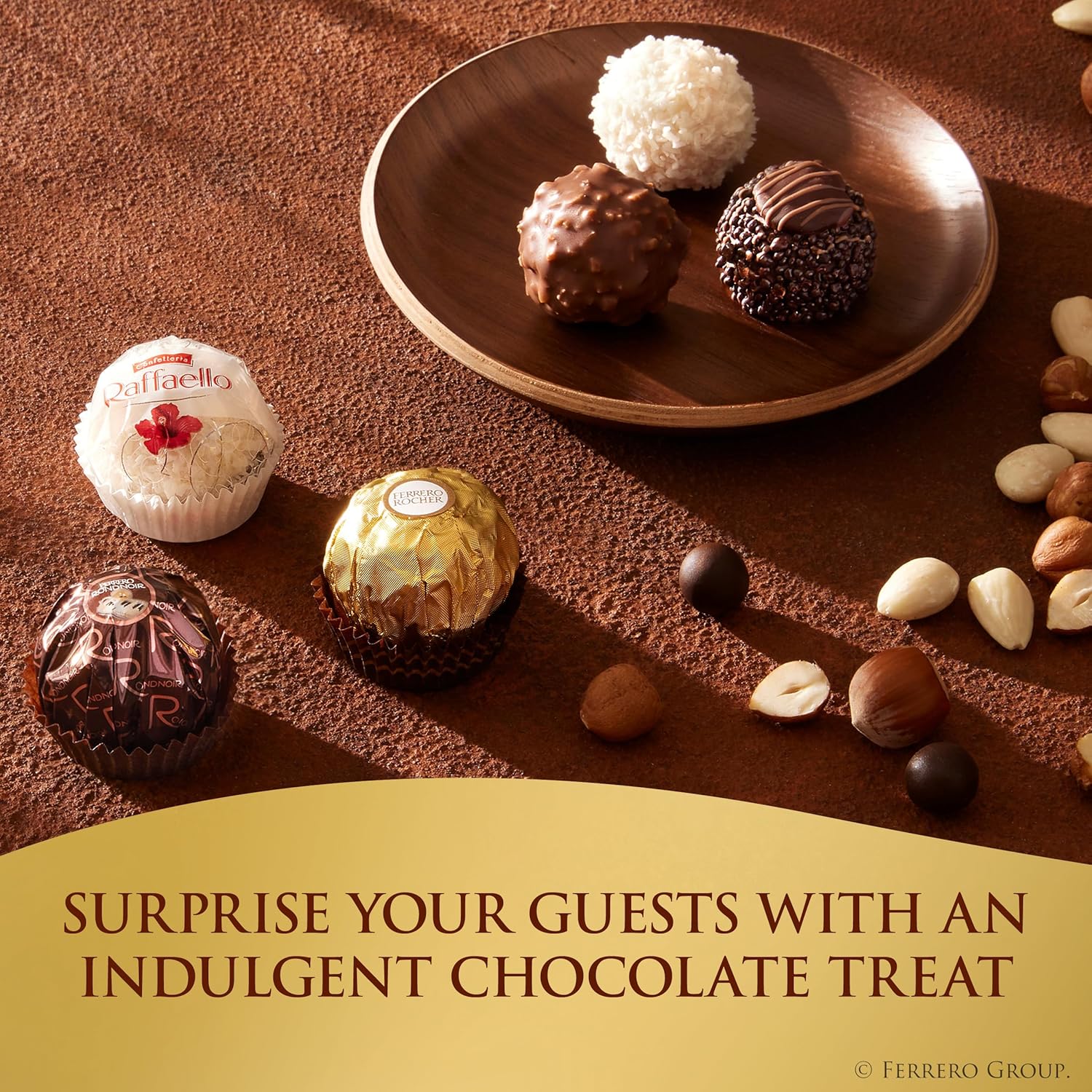 Ferrero Collection Gourmet Gift Box – Elegant Anniversary or Valentine's Day Present for Her, 12 Premium Assorted Confections