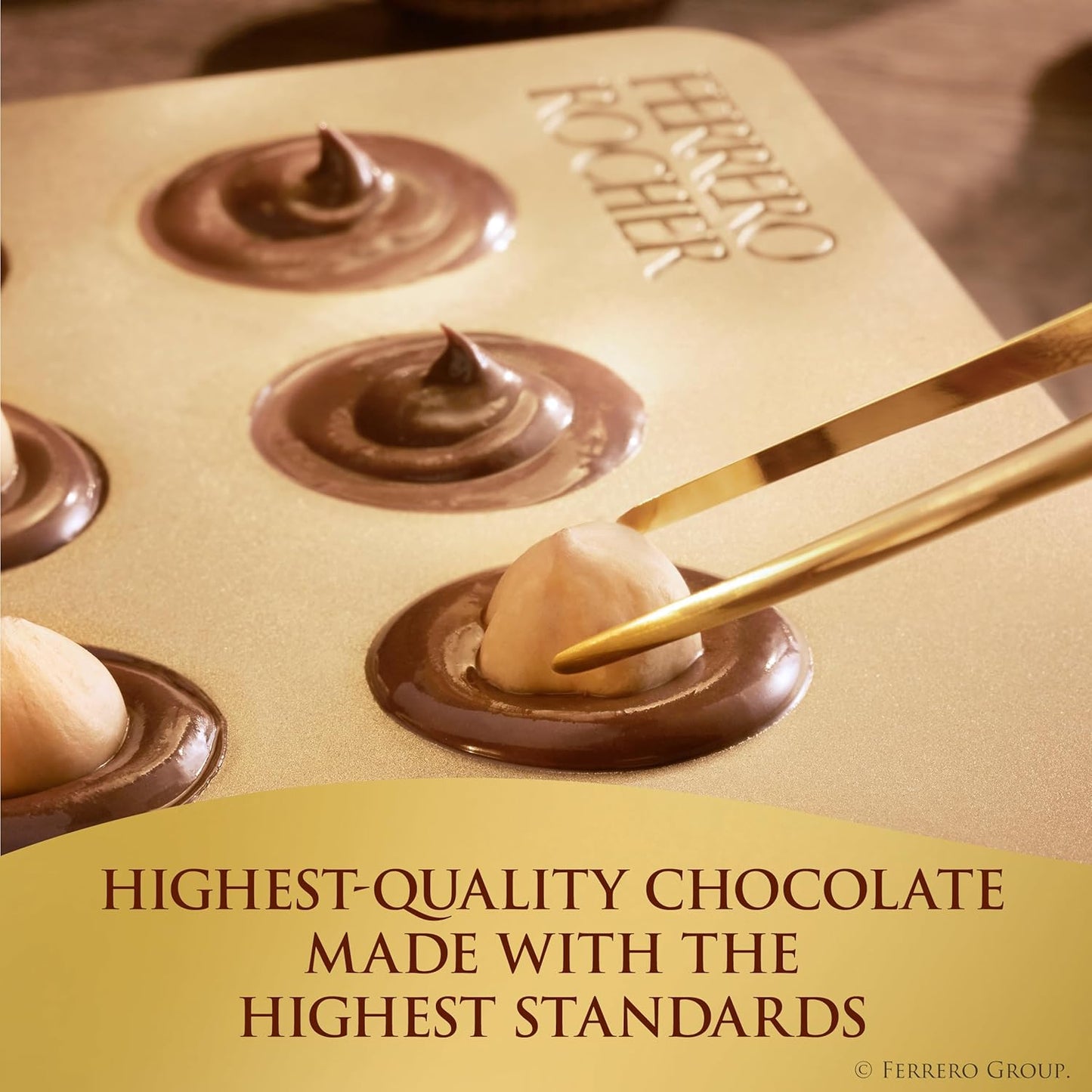 Ferrero Collection Gourmet Gift Box – Elegant Anniversary or Valentine's Day Present for Her, 12 Premium Assorted Confections