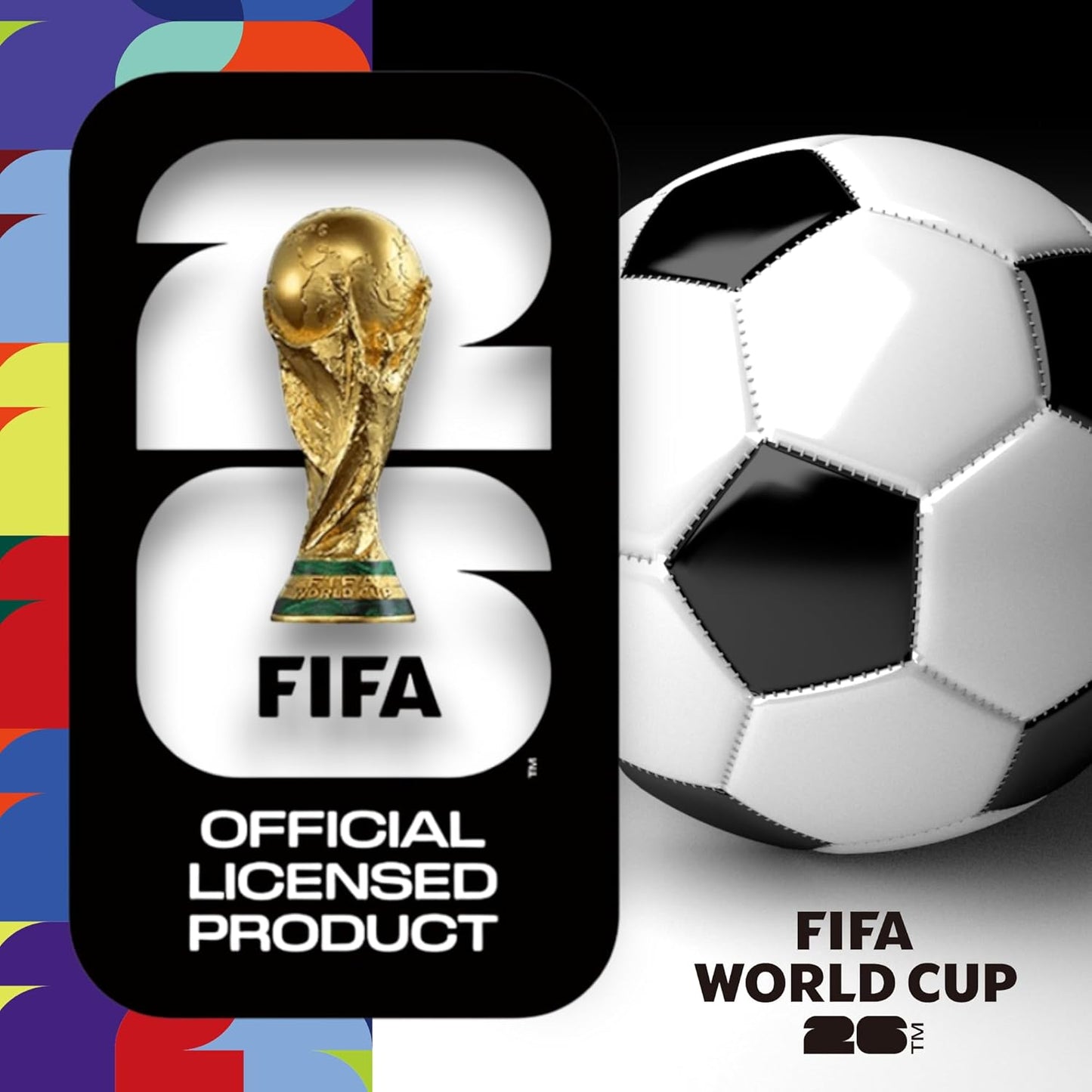 FIFA World Cup 2026 Souvenir Mug - 12oz Etched Emblem Ceramic Cup - Holiday and Father's Day Gift for Football Lovers