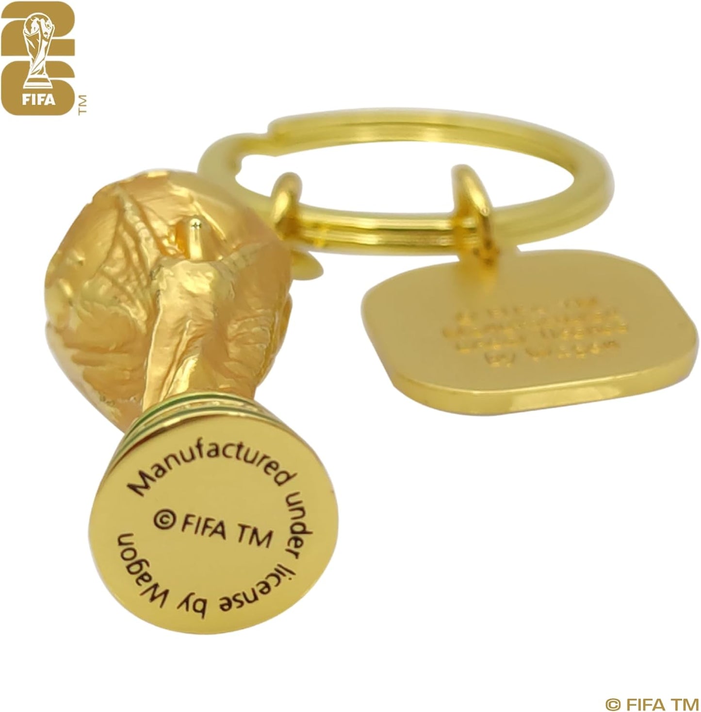 FIFA World Cup 2026 Trophy Keychain – Holiday Stocking Stuffer for World Cup Watch Party Host