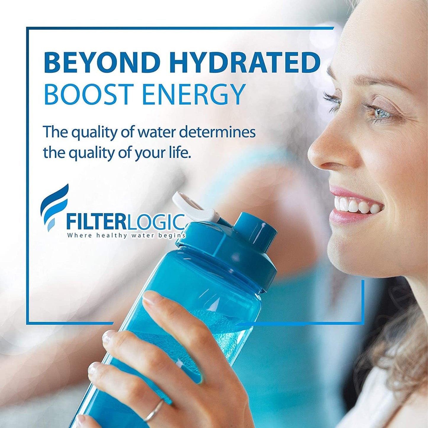 FilterLogic NSF/ANSI 42 & 372 Certified Pitcher Filters for Brita – Lead-Free, Lab-Tested Drinking Water