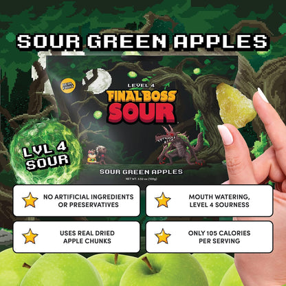 Final Boss Sour Candy – Travel-Friendly Snack Pouches for Road Trips, Picnics, and Outdoor Festivals