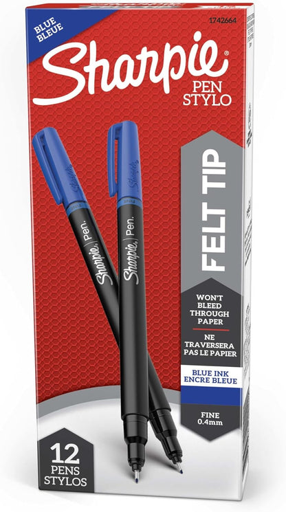 fine 0.4mm felt tip for precise lines and detailed control