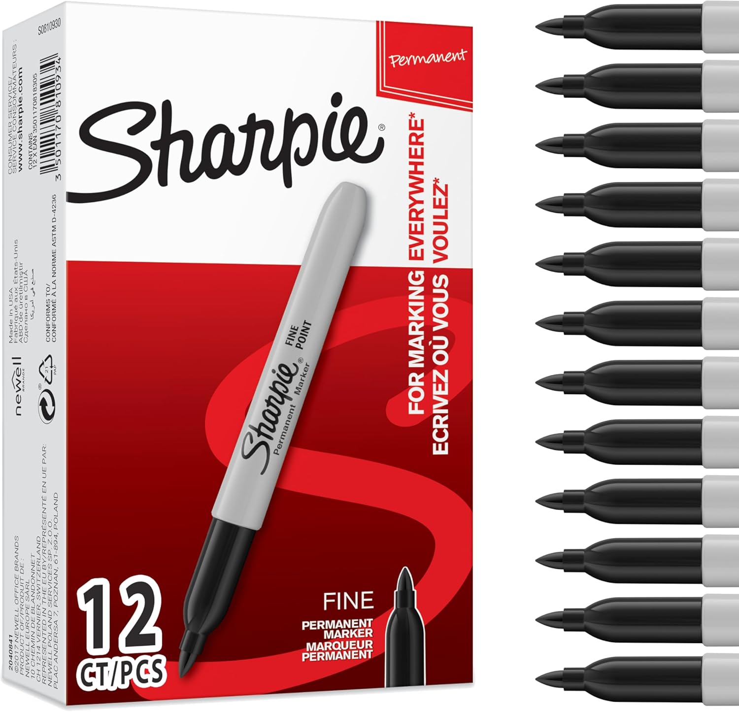 fine 0.5mm point for detailed, precise marks
