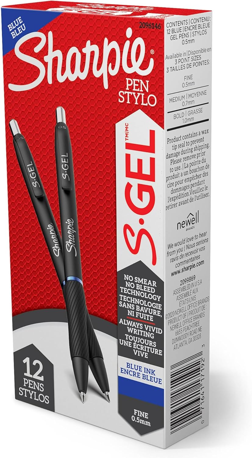 fine 0.5mm point for precise, clean lines