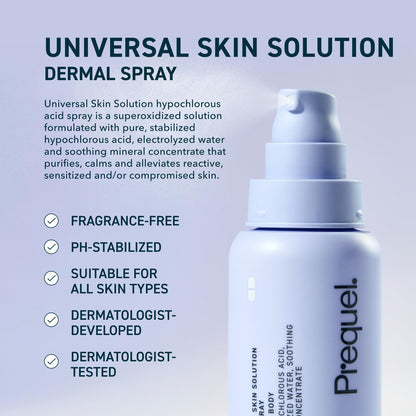 fine-mist pump sprayer for even, drip-free coverage on face and body
