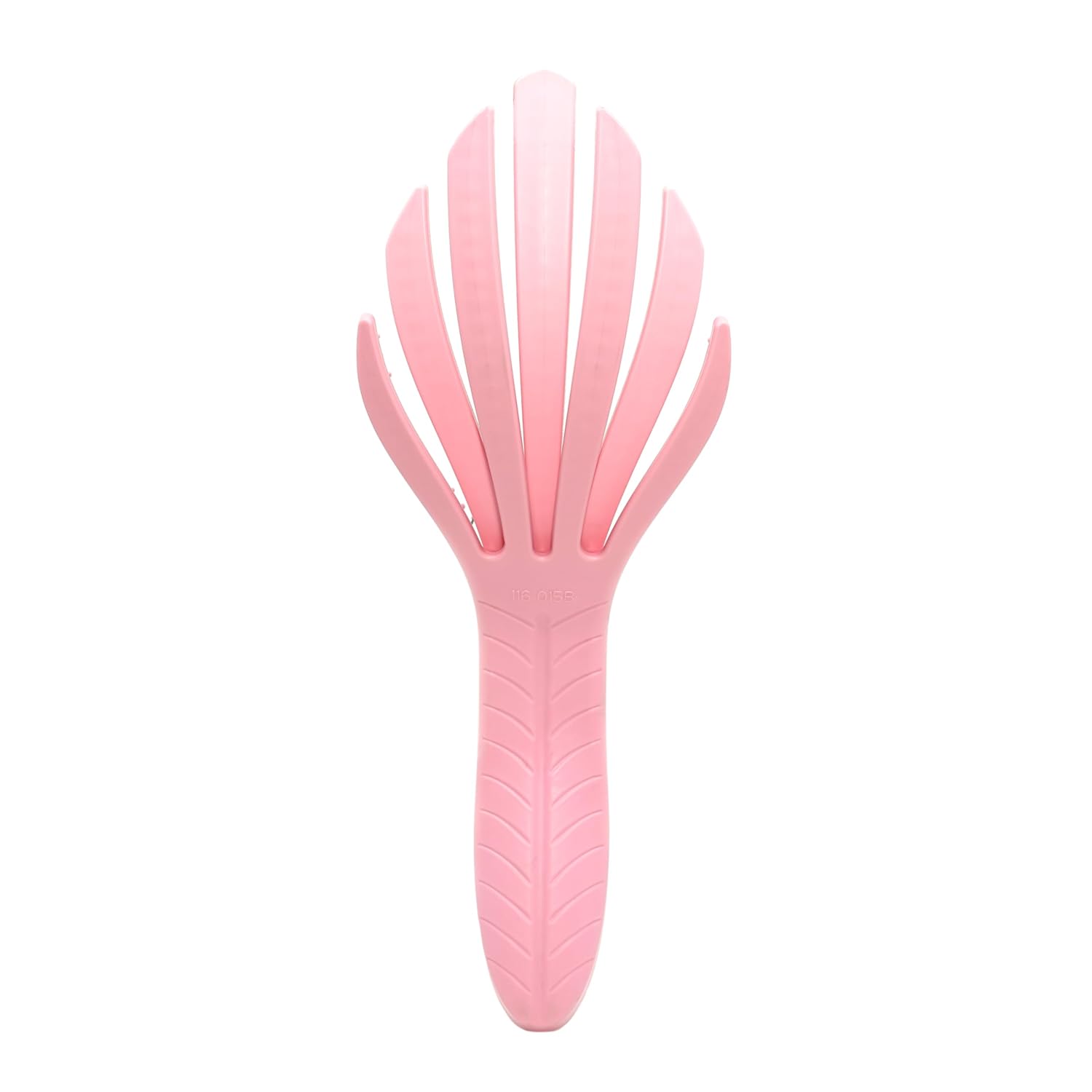 finger-like flexible prongs that bend to match individual curl type