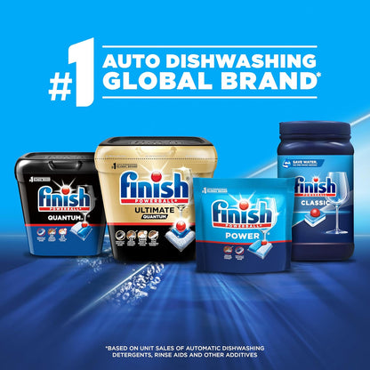 Finish Classic Dishwasher Pods 84 ct. – Family-Safe Suburban Kitchen, No-Touch Dishwasher Detergent Pods