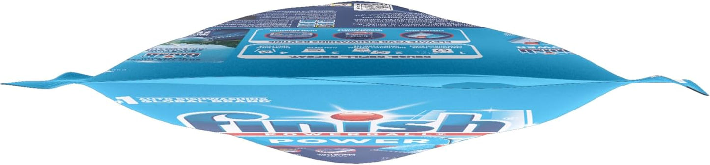 Finish Power Dishwasher Pods for Busy Home Offices, No-Pre-Rinse Deep Clean for Weeknight Dish Loads
