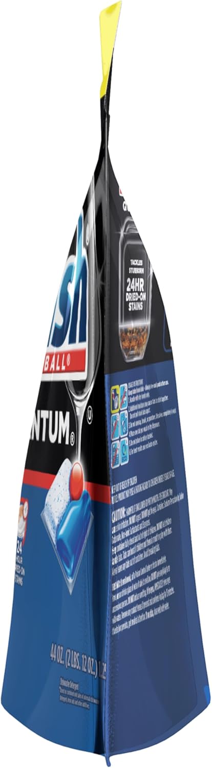 Finish Quantum Dishwasher Pods – Busy Home Office Daily Dishwashing Routine, Skip Pre-Rinse Time-Saver