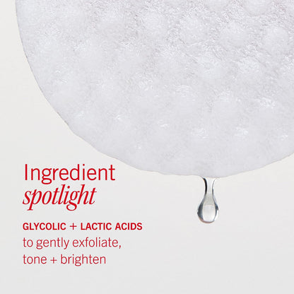 First Aid Beauty Brighten + Glow Facial Radiance Pads – Clean One-Step Exfoliation for Minimalist Vanities, Glycolic + Lactic Pads