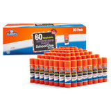 Elmer's Disappearing Purple Glue Sticks for Art Room Efficiency – Even Coverage Washable Bulk Pack for Faster Classroom Project Turnaround