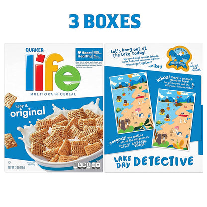 flaked cold cereal form for fast, no-cook preparation
