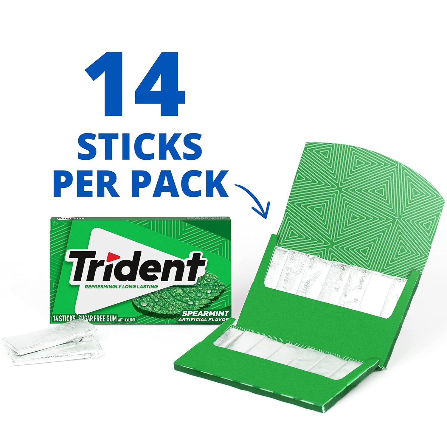 flexible bulk sizes available across the product line: 15-pack, 21-pack, 42-pack, and large 63-count mint-only formats