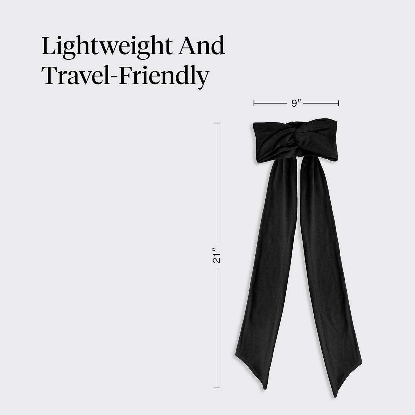 flexible fit engineered for both short and long hair lengths