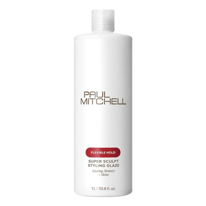 flexible-hold styling glaze formula delivering body and shine