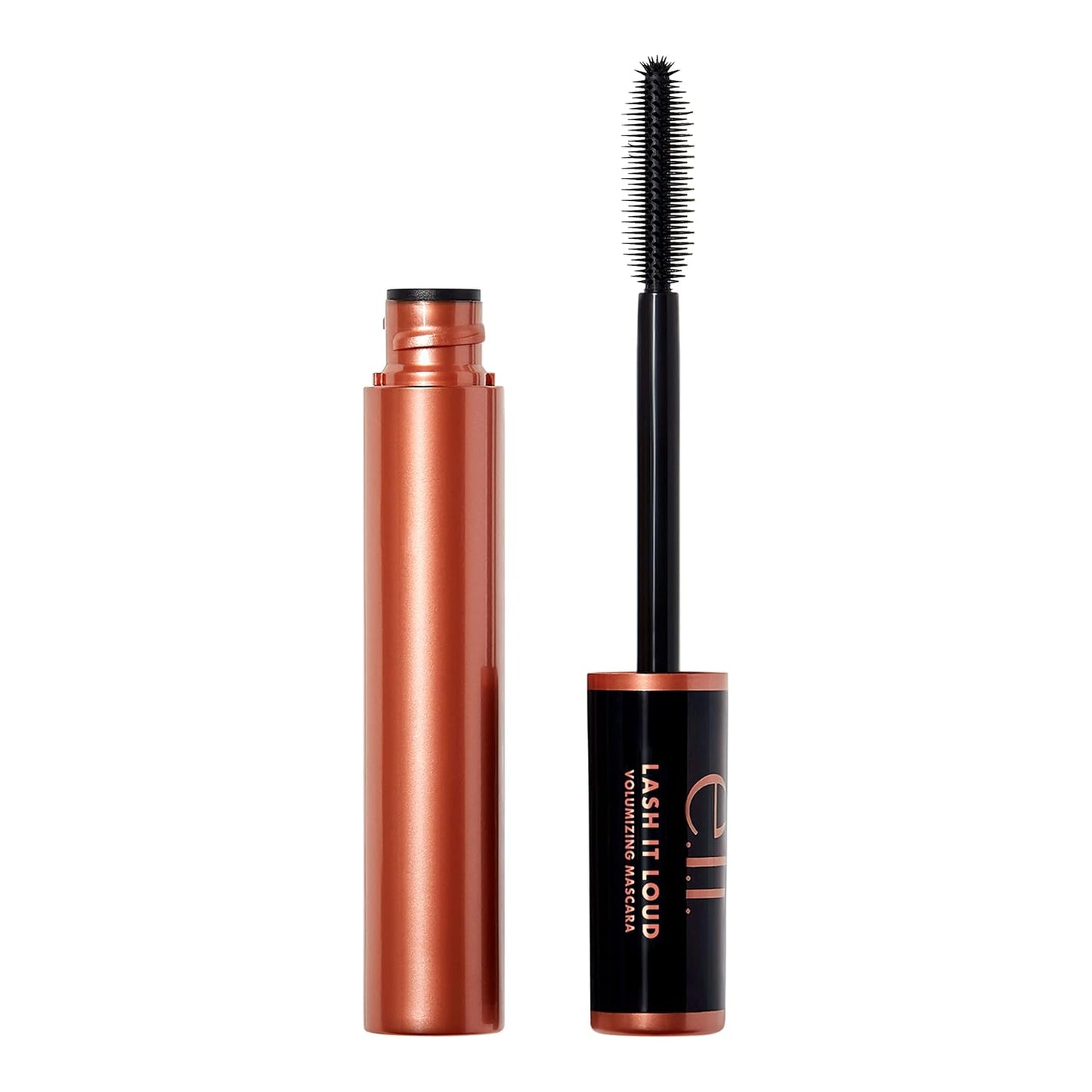 flexible silicone brush with vertical and horizontal bristles for full lash contact
