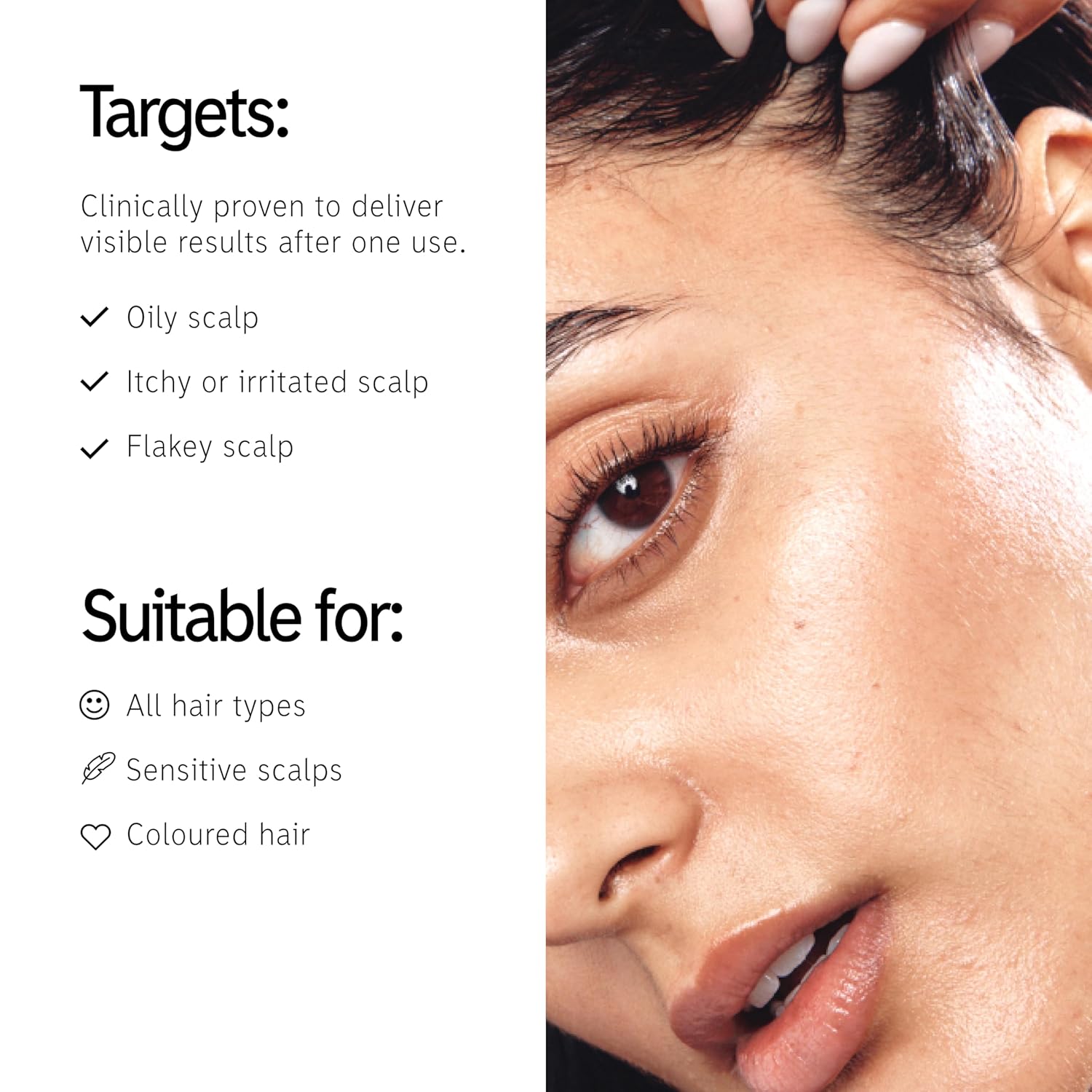 fluidipure 8g active to reduce scalp redness alongside exfoliation