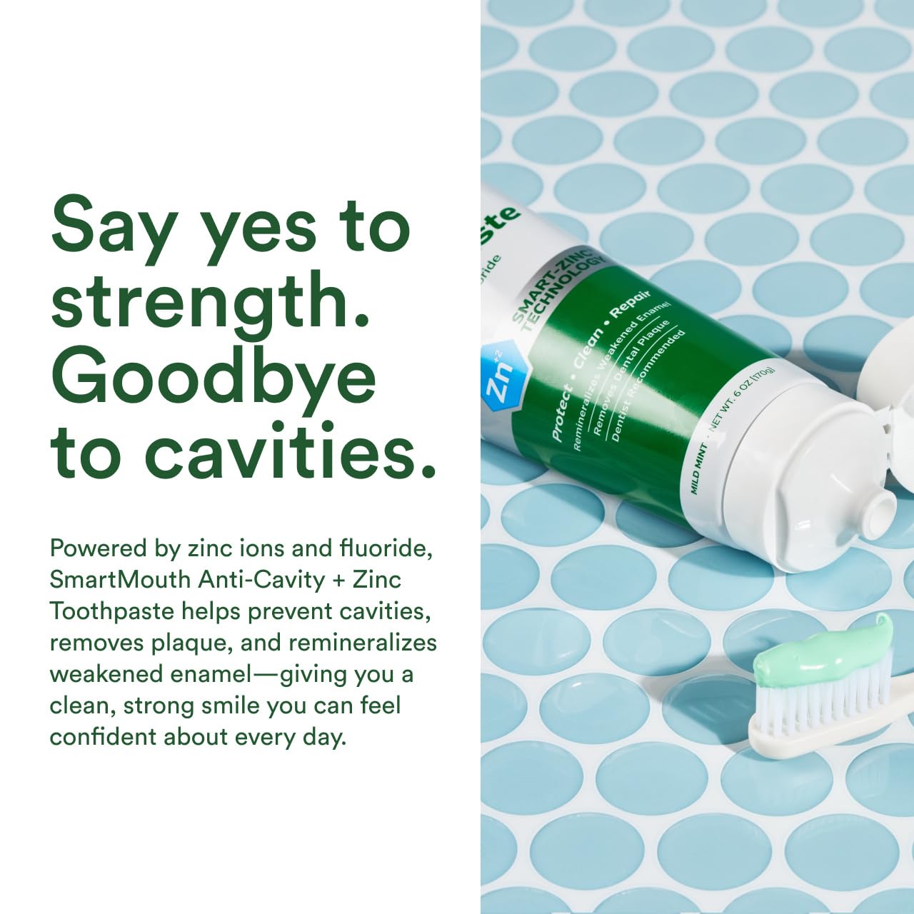 fluoride formulation for anticavity protection