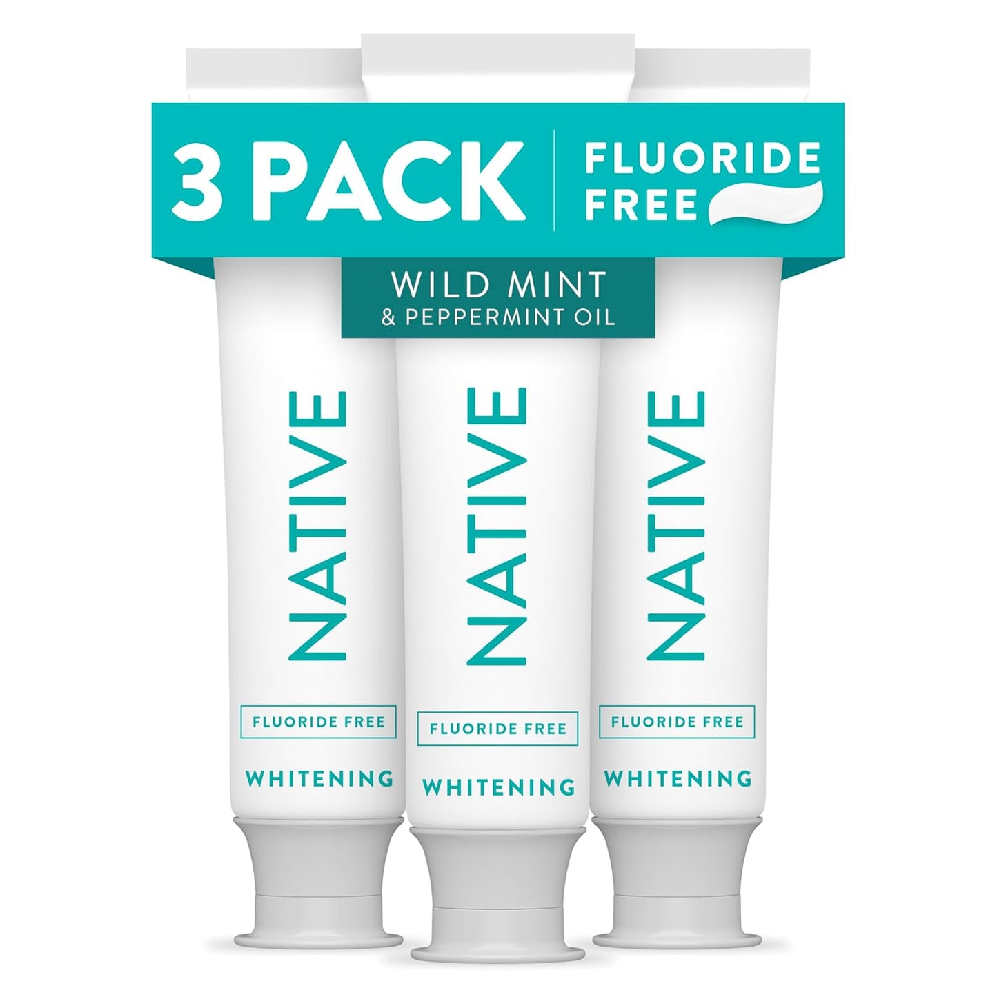 fluoride-free formula suitable for kids 2+ and adults