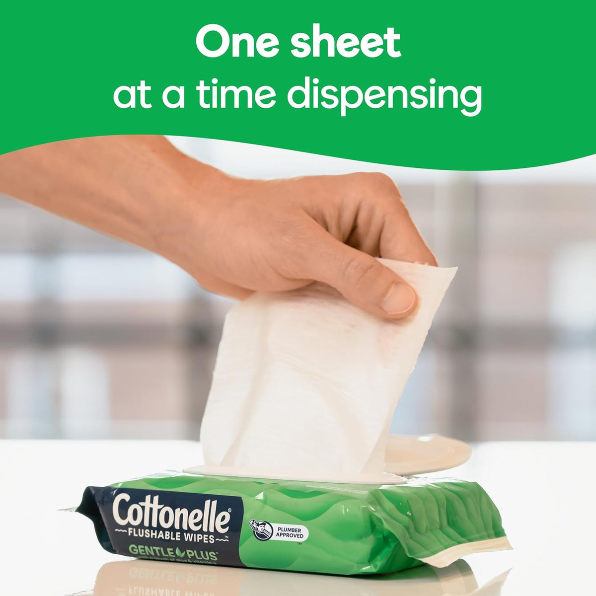 flushable, septic-safe engineering that breaks down like toilet paper in 30 minutes