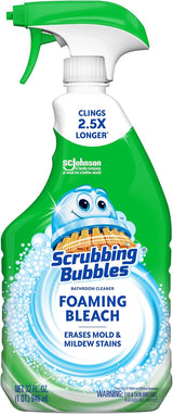 Scrubbing Bubbles Foaming Bleach Bathroom Cleaner — Self-Care Shower Reset for a Spa-Like Wind-Down Ritual