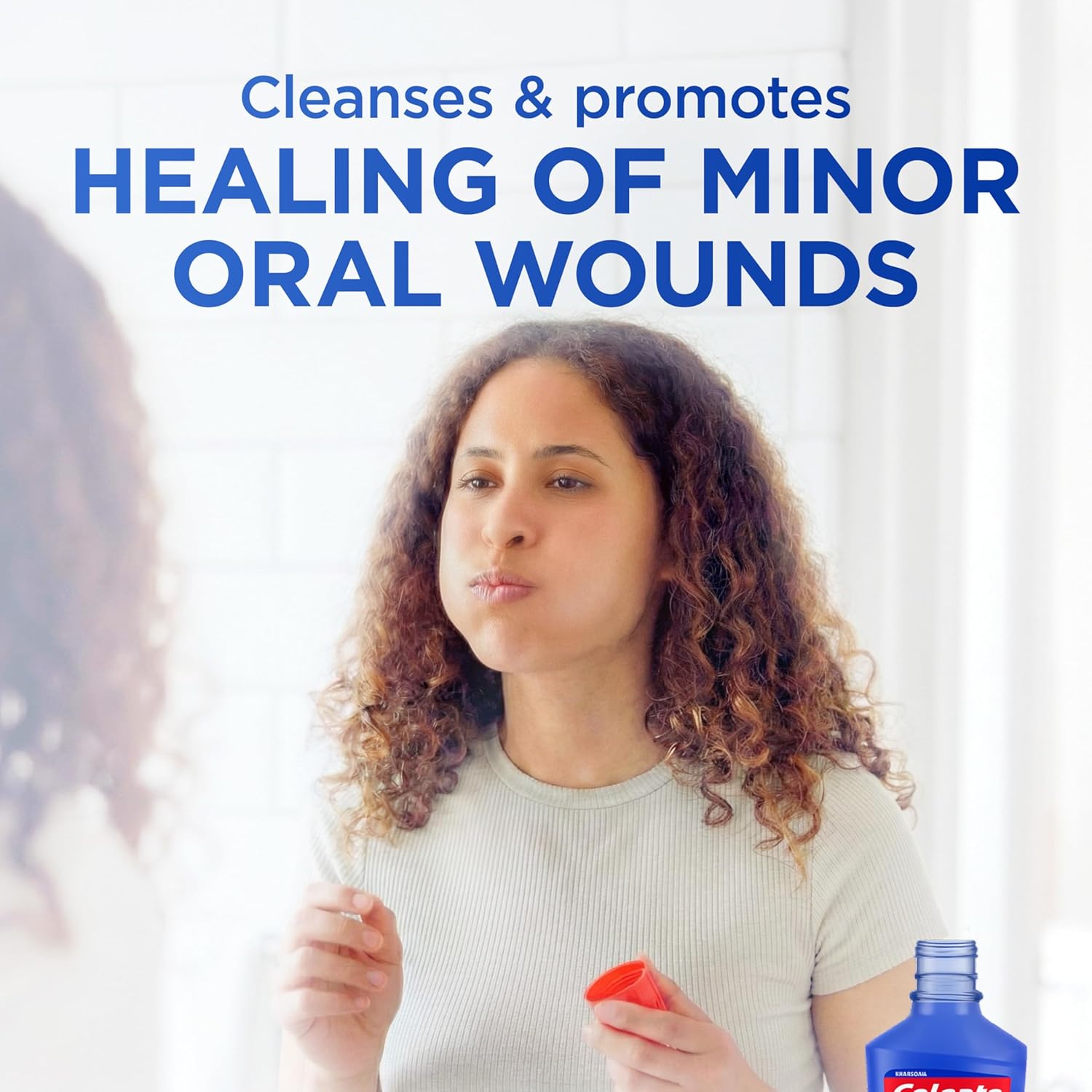 foaming oxygenating action to physically remove oral debris