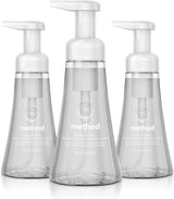 Method Foaming Hand Soap Sweet Water – Clean-Design Pump Bottle for Minimalist Bathroom Counter