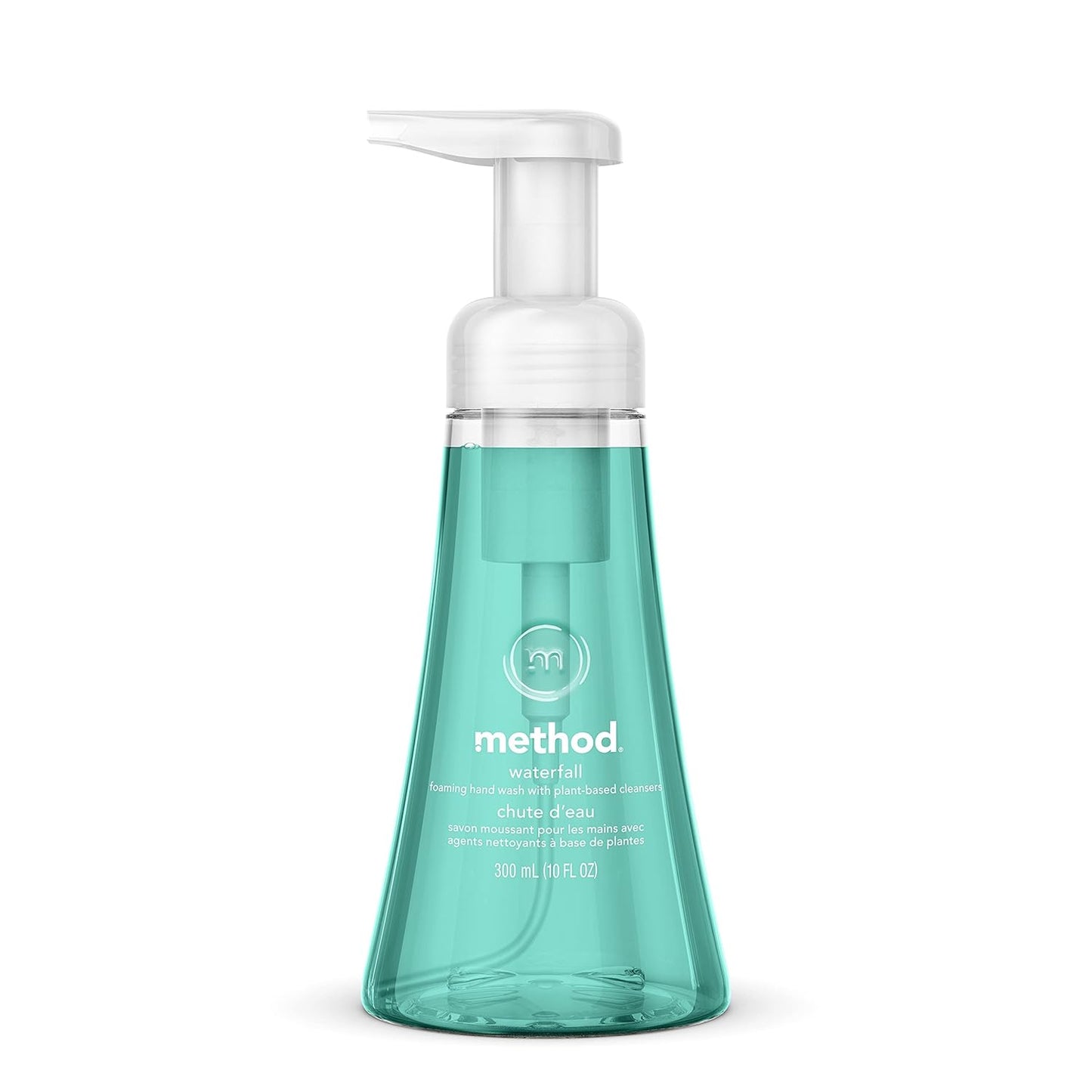 foaming pump format that dispenses pre-lathered soap