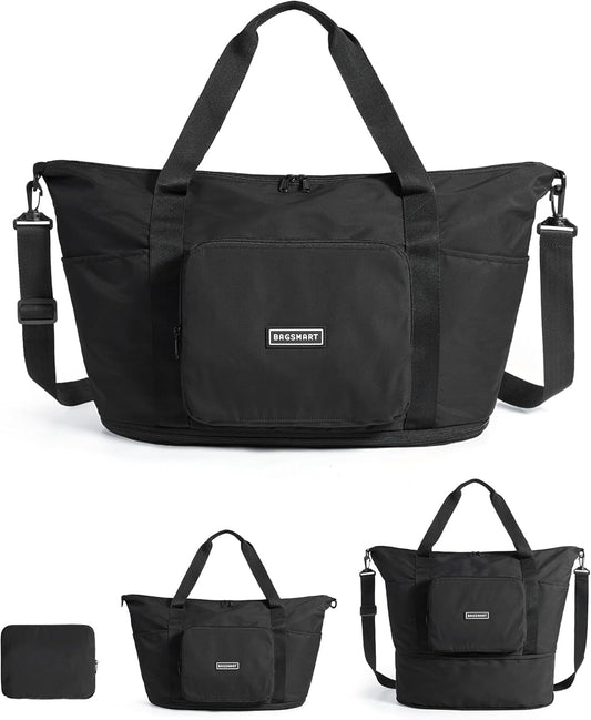 foldable design that collapses into a 7x10 inch storage pouch