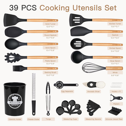 food-grade silicone heads rated heat-resistant up to 446°f without melting or warping
