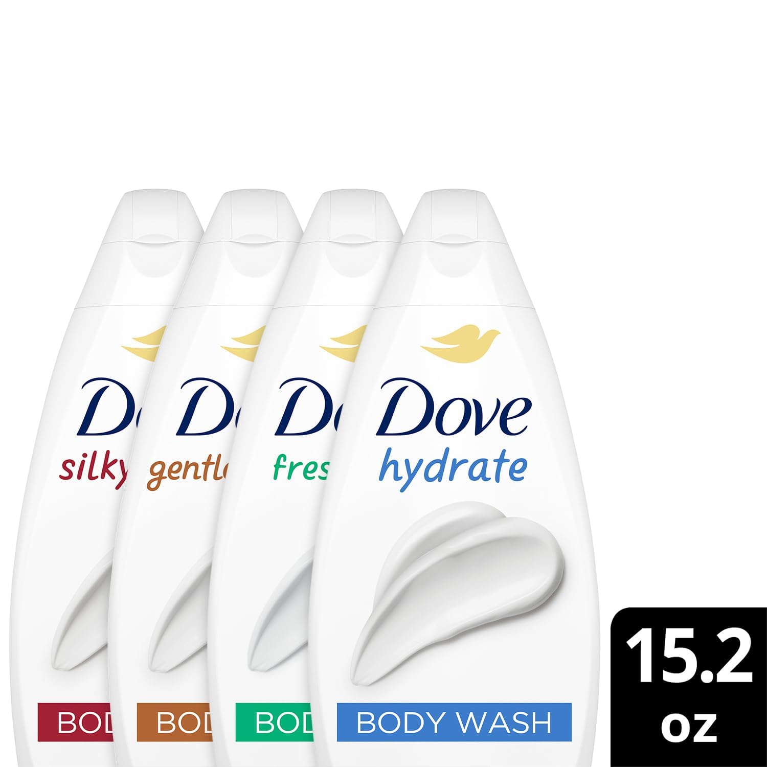 formulated with ¼ moisturizers and 100% gentle cleansers