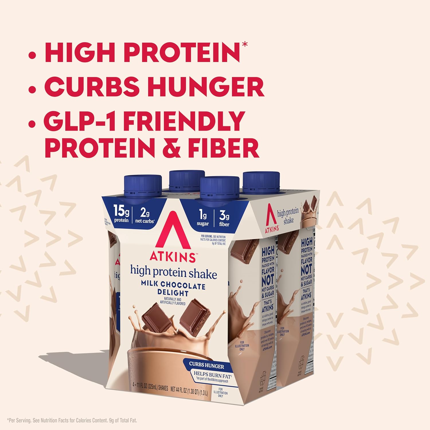 fortified with a broad vitamin and mineral blend including calcium, vitamins c, d, e, b-complex, zinc, and chromium