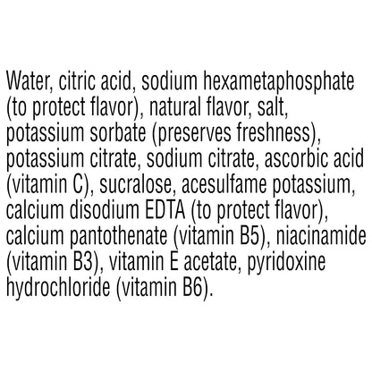 fortified with vitamins b3, b5, b6, b12, and antioxidant vitamins c and e