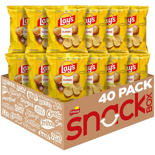 forty individually sealed 1-ounce bags for single-serve convenience