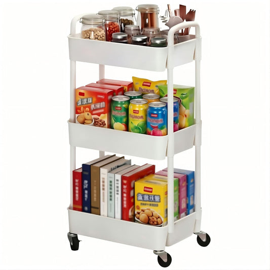 four 360-degree swivel casters with two lockable wheels for stable mobility