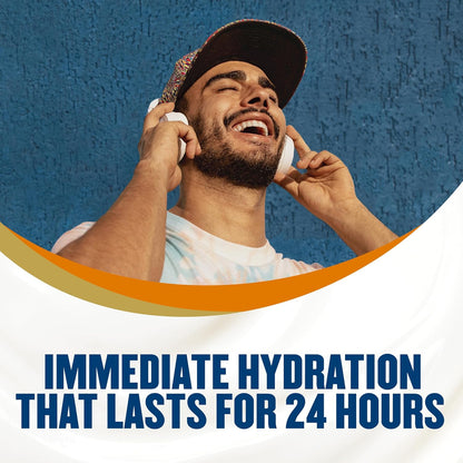 four available size variations: 14.5 oz single, 14.5 oz 2-pack, 21 oz, and 24 oz pump bottle