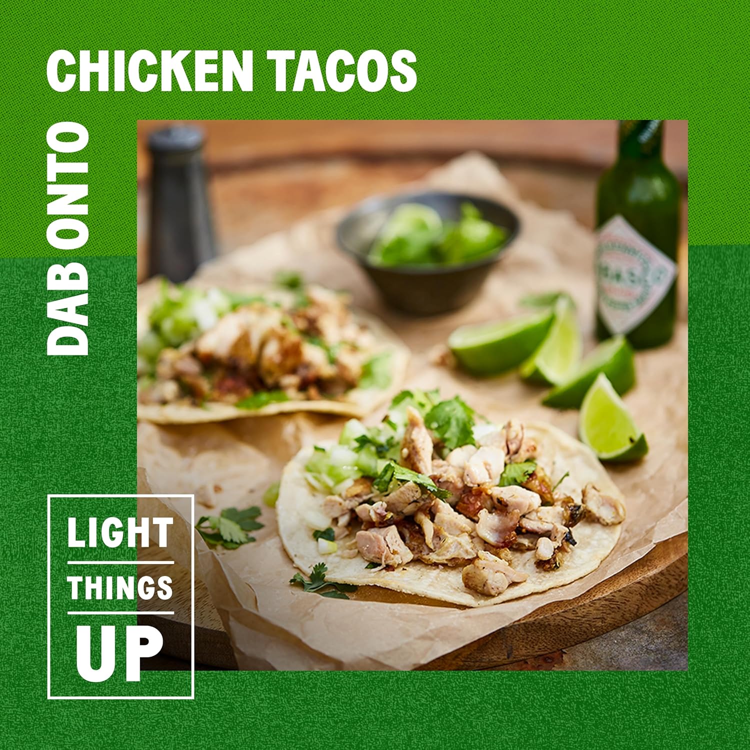 four distinct flavor variants: original red, green jalapeño, chipotle, classic