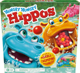 Hasbro Gaming Hungry Hungry Hippos Game – Nostalgic Birthday Gift for 4 Year Old Boy or Girl, Classic Marble Chomping Family Activity