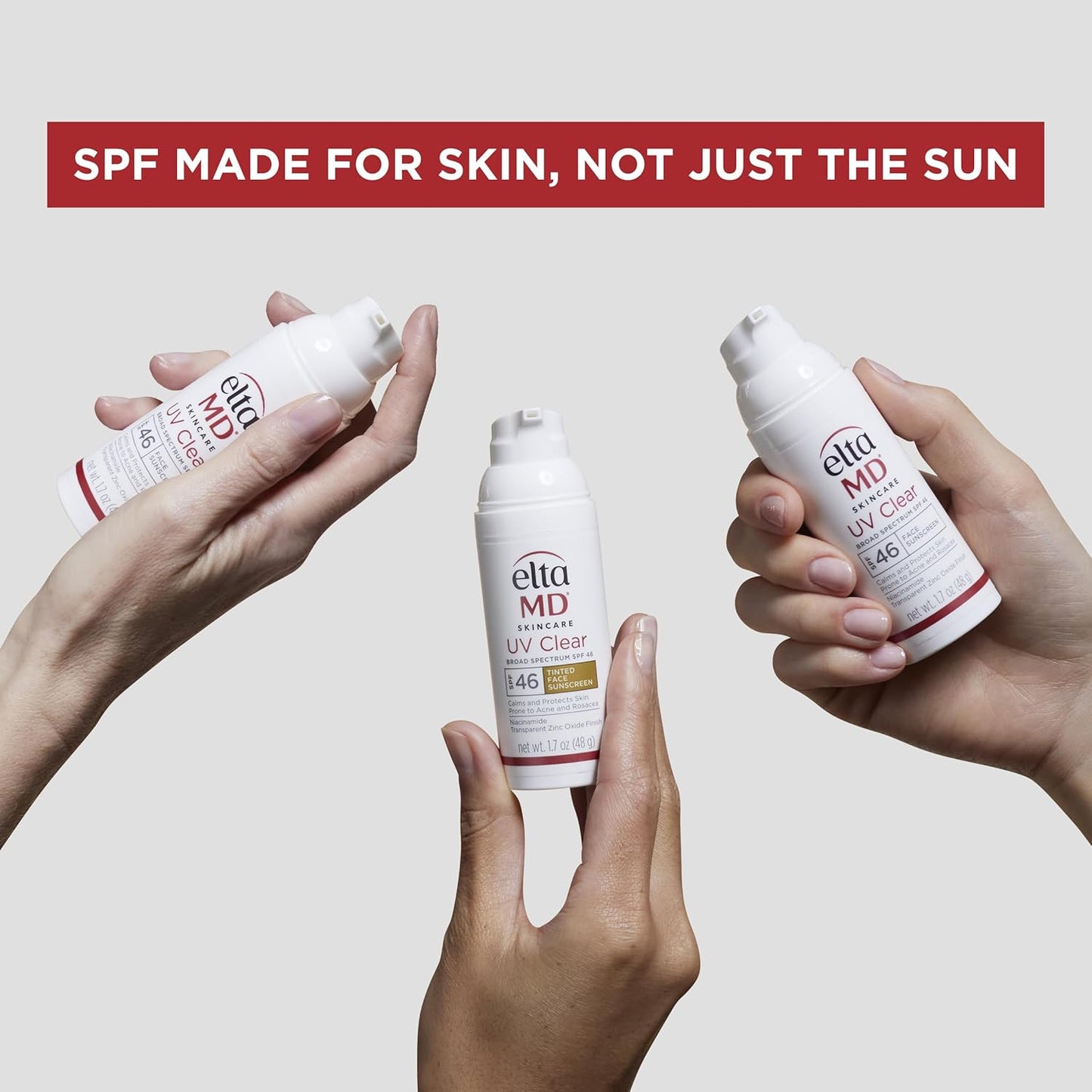 four size variants: 3 oz travel, 7 oz (pack of 2), 8 oz, and 8 oz (pack of 2) for value stocking