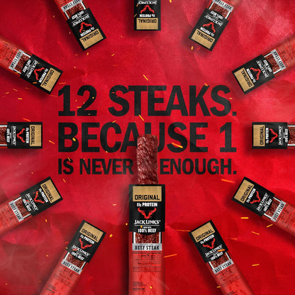 four sku variants: original, peppered, teriyaki, and variety pack