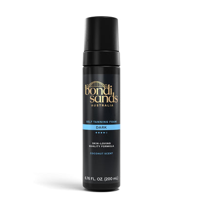 four variants: light/medium, dark, ultra dark shades plus a 3.3 oz travel size
