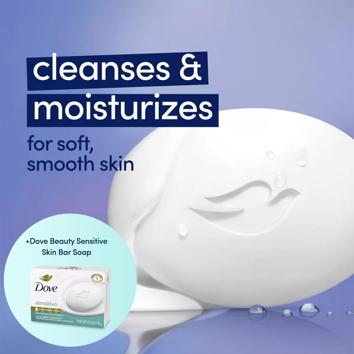 fragrance-free and hypoallergenic sensitive skin variant