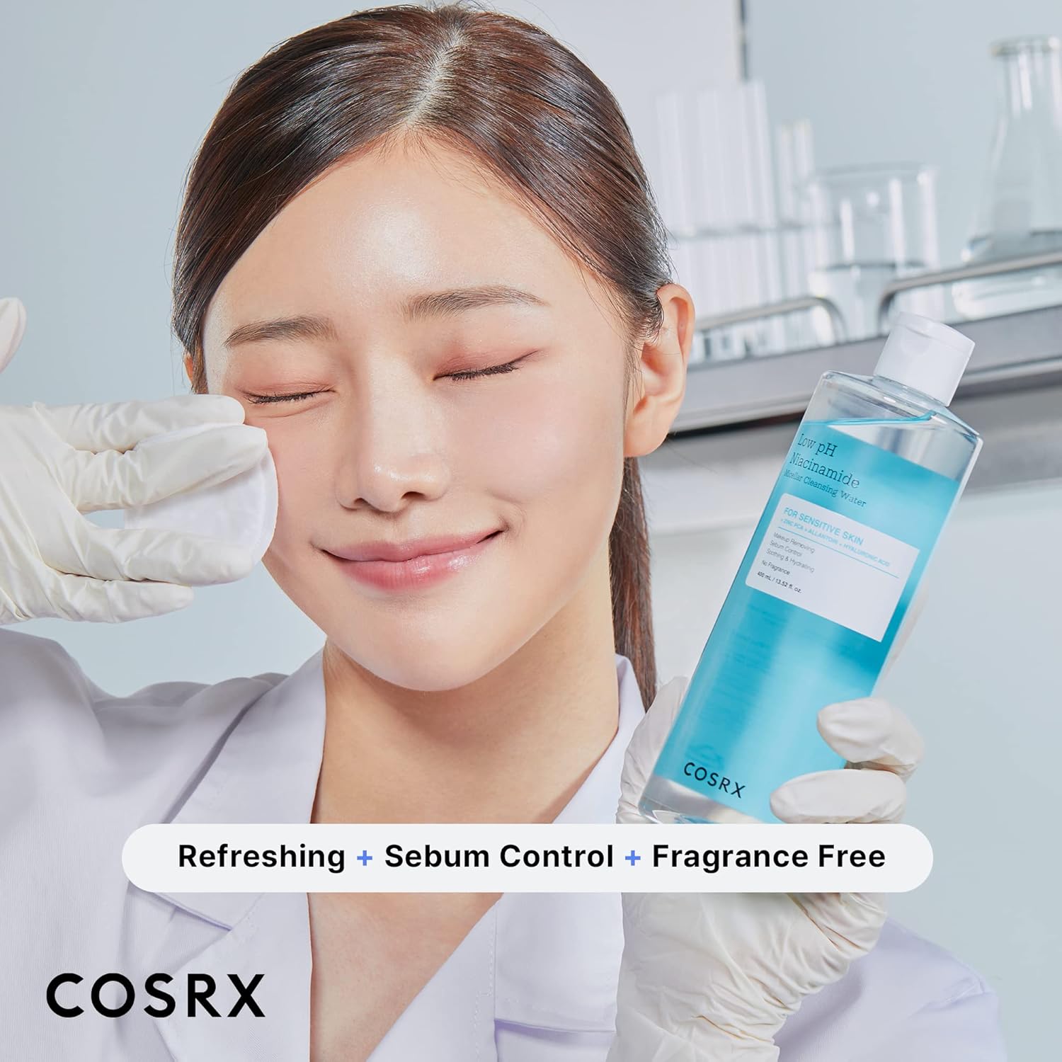 fragrance-free and paraben-free composition