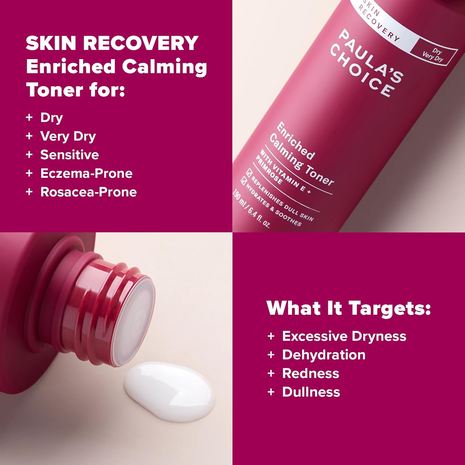 fragrance-free and paraben-free formulation for sensitive skin