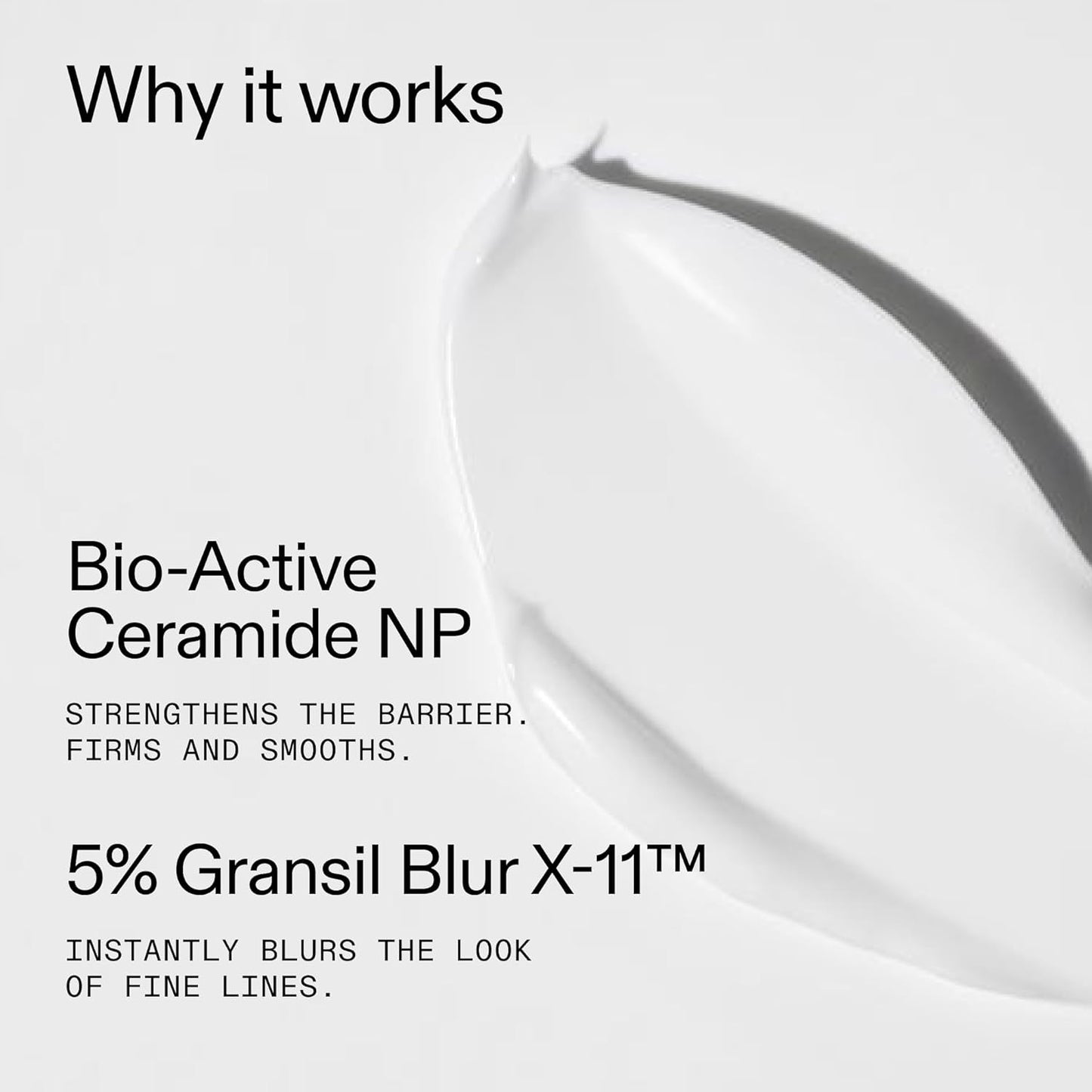 fragrance-free, cruelty-free, vegan, dermatologically and clinically tested