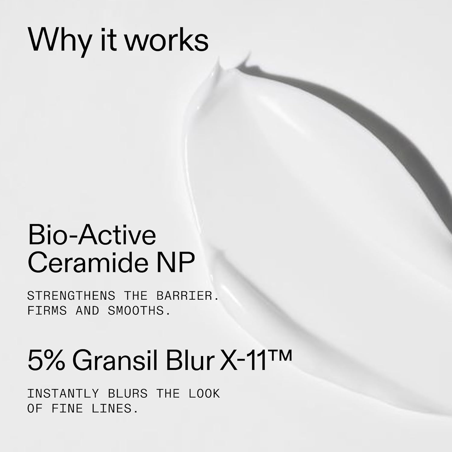 fragrance-free, cruelty-free, vegan, dermatologically and clinically tested