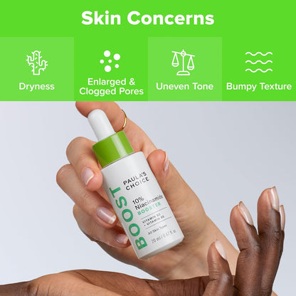 fragrance-free, dropper-applied dropper-formula suitable for acne-prone, dry, normal, and oily skin