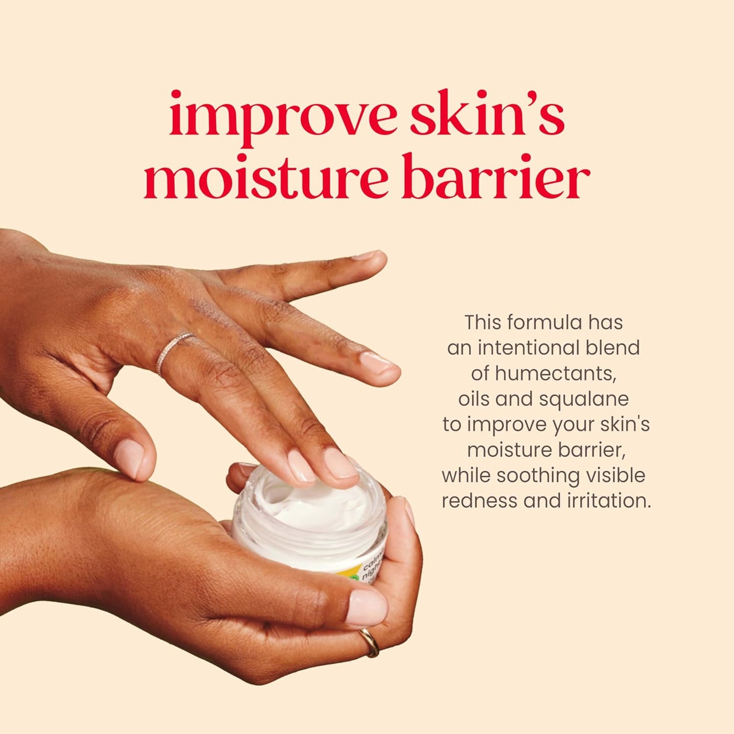 fragrance-free formulation specifically designed for sensitive skin